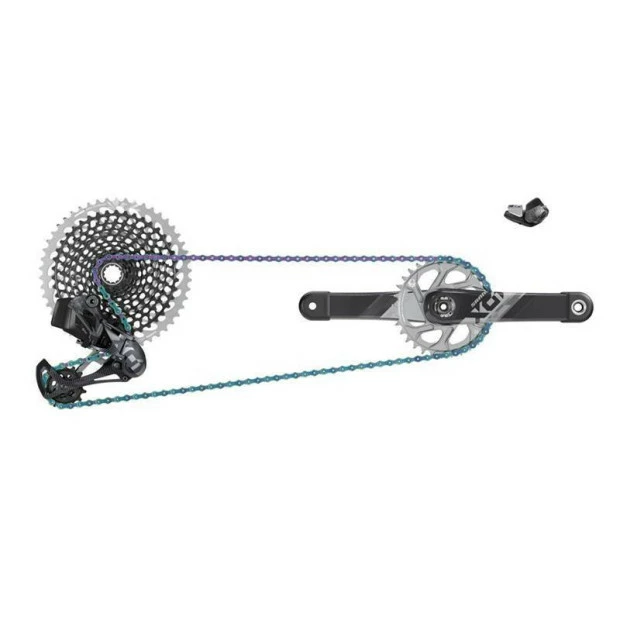 Groupe SRAM X01 Eagle AXS DUB Boost - Manivelles 170 Mm 1 Groupe SRAM X01 Eagle AXS DUB Boost - Manivelles 170 Mm