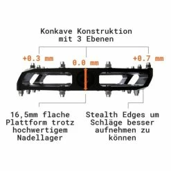 Pédales Plates Tatze MC-Air Axe Titane -Vélos Complets Soldes Magasin pedales plates tatze mc air axe titane 2