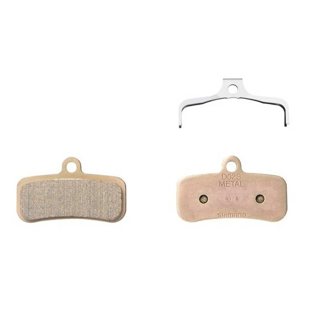 Plaquette Shimano D02S Metal - Frittée 1 Plaquette Shimano D02S Metal - Frittée