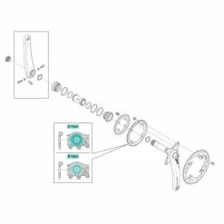 Plateau Shimano Deore XT Intérieur 32T B-Type - Y1MM98130 -Vélos Complets Soldes Magasin plateau shimano deore xt fc t781 interieur 32t b type y1mm98130 1